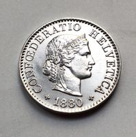 1880 5 Rappen stgl *RAR*