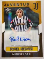PAVEL NEDVED 2022-23 Topps Chrome Juventus Legends Auto/50