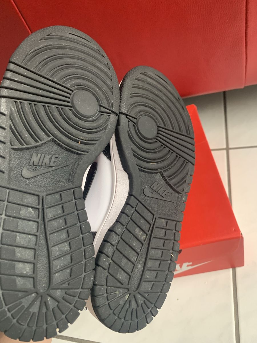 Scarpe da donna: Nike Dunk High Panda schwarz Gr. 37.5 – Usato da Bettlach venduto da valishop 5