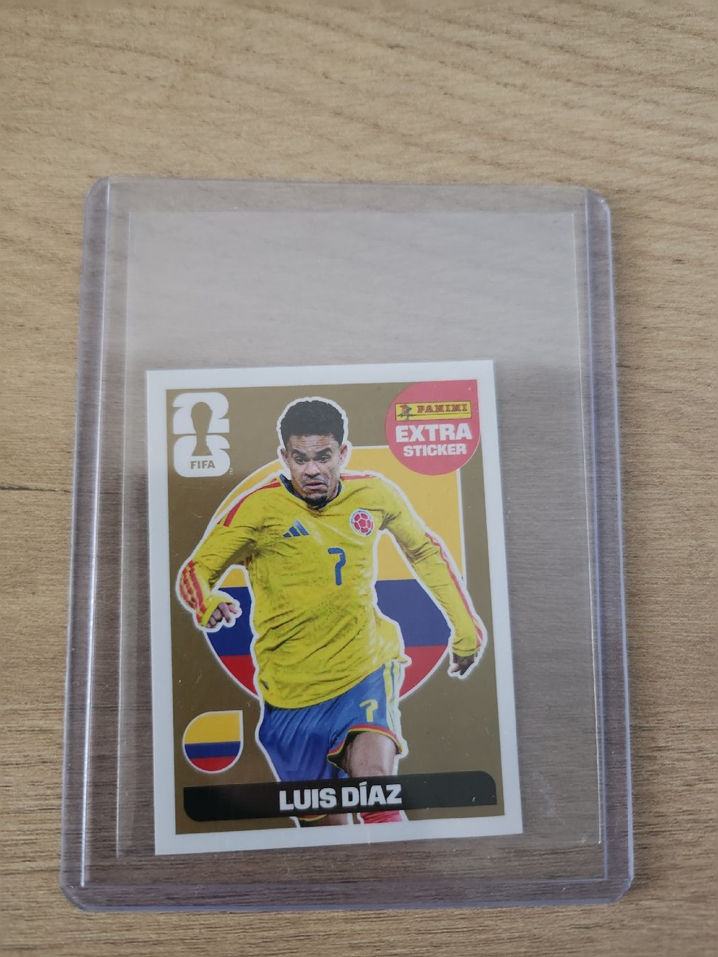 Luis Diaz Extra Sticker Gold FIFA 2026 (Neu (gemäss Beschreibung)) in ...