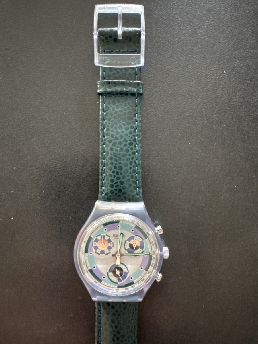 Swatch Orologi: Swatch Chrono (SCV100) Greentic – Difettoso da Künten venduto da Spike17 2
