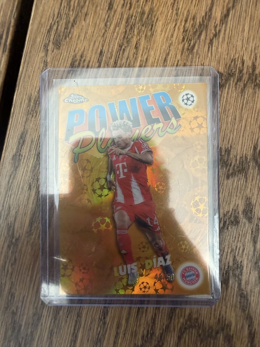 Topps Carte collezionabili: Bayern Munich Numbered Diaz Kimmich /50 /99 /200 – Usato da Praz (Vully) venduto da ShoreCards 3