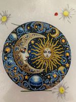 Schöne Schmuckschatulle mit Sonne und Mond Motiv, Top!