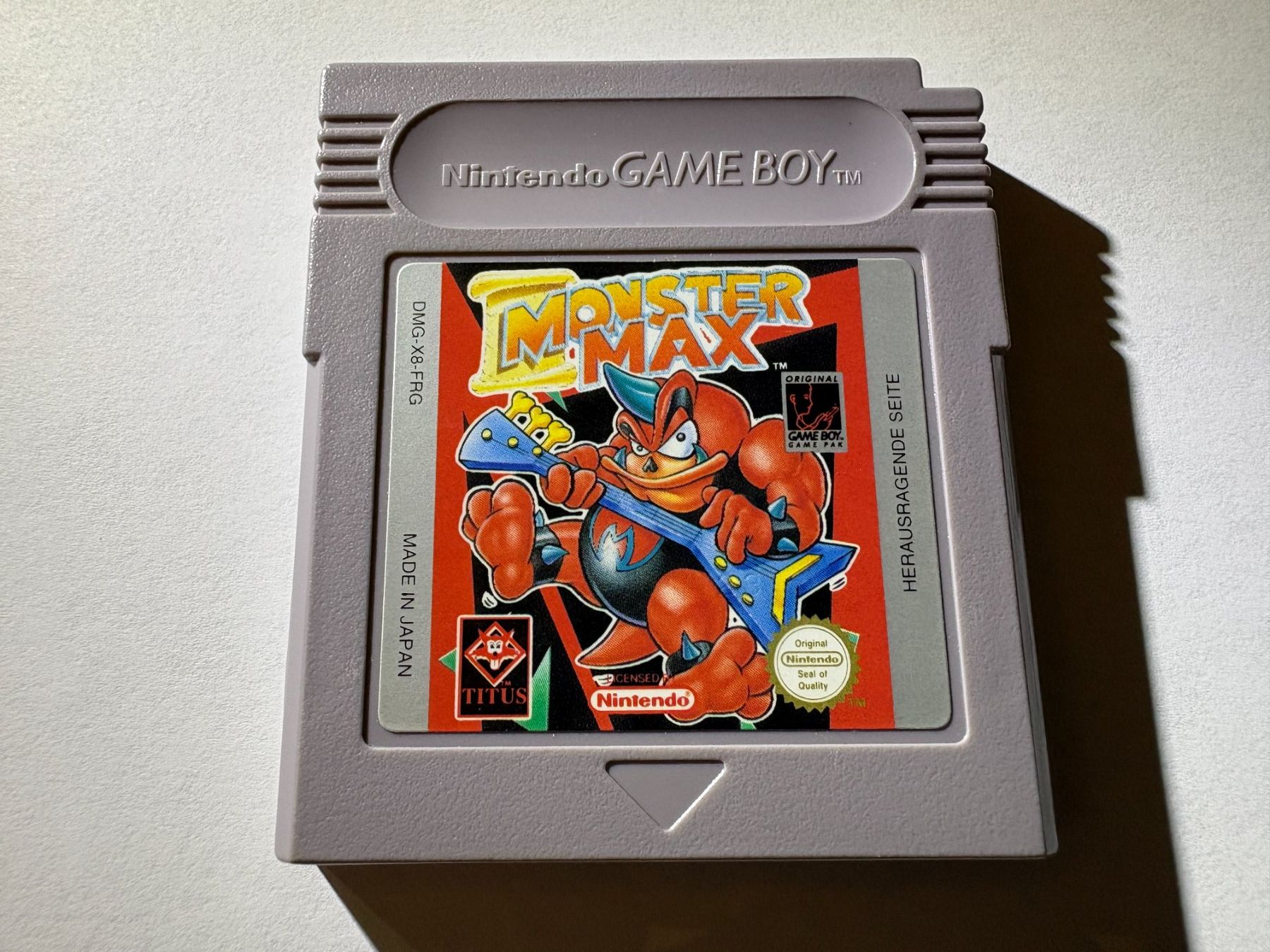 Nintendo Spiele: Monster Max - Nintendo Game Boy - FRG Modul – Gebraucht aus Zürich von VintagePalace