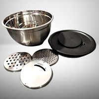🍰Multifunktionale Rührschüssel: Mixen, Raspeln, Aufbewahren