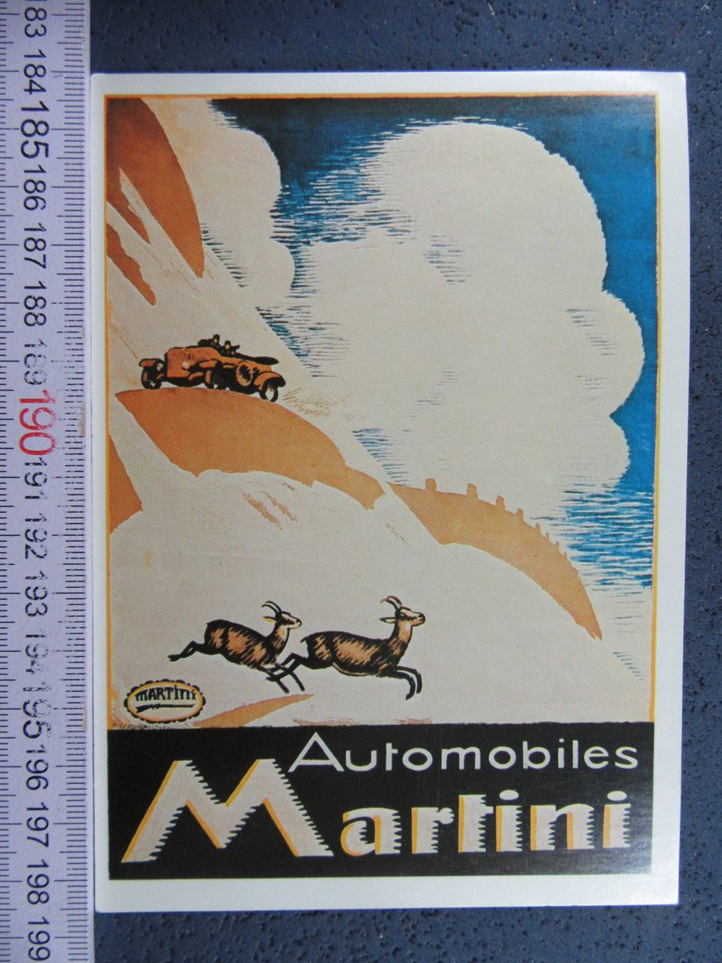Cartoline postali: MARTINI AUTOMOBILES AK REPRO 1916 – Usato da Ettingen venduto da Hausi4711