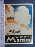 MARTINI AUTOMOBILES AK REPRO 1916