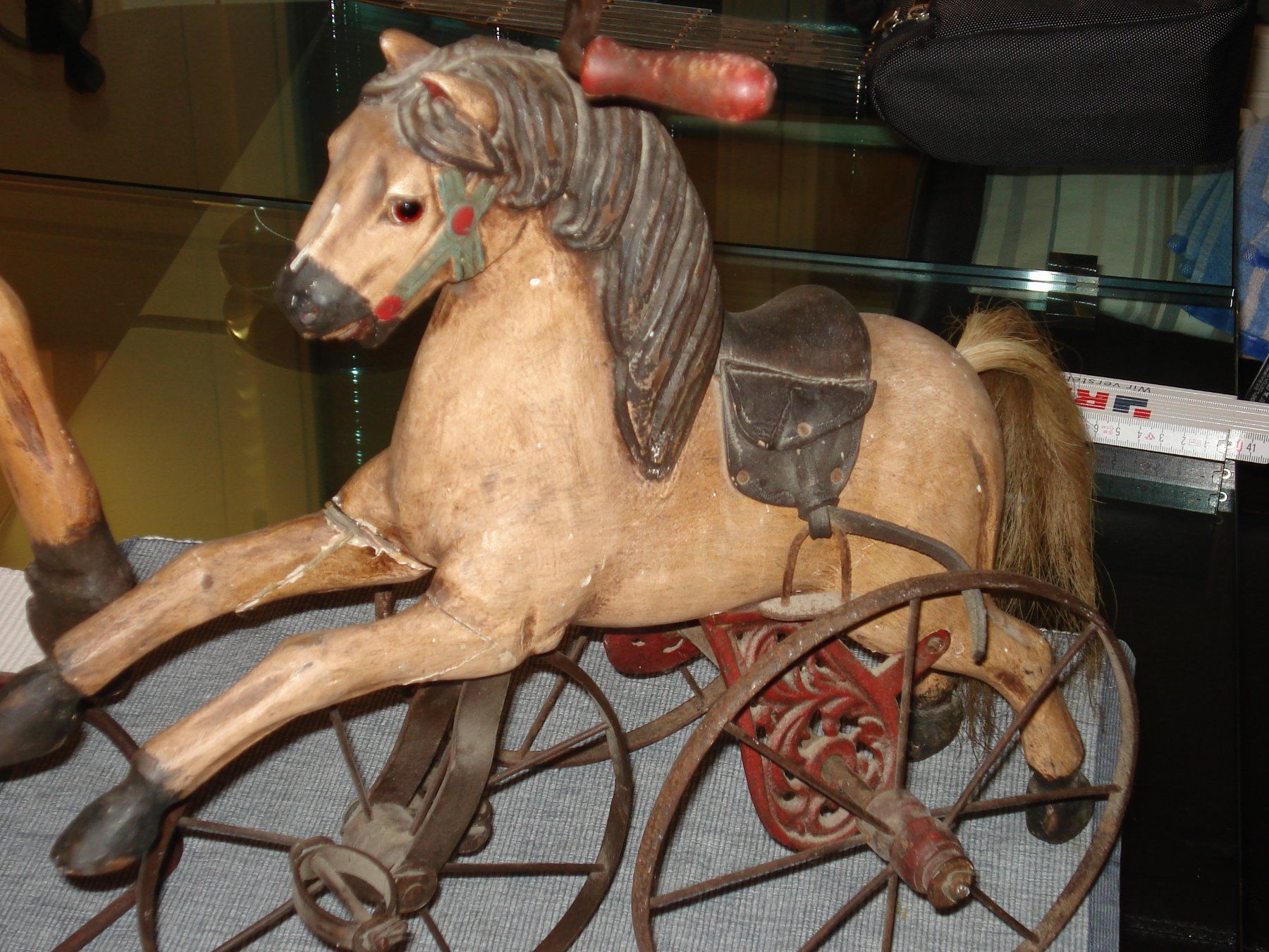 Figuren: 2 Antike Pferdchen – Gebraucht aus Henau von bolo17 1