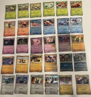 30 Pokemon Sammelkarten gemischtes Set guter Zustand