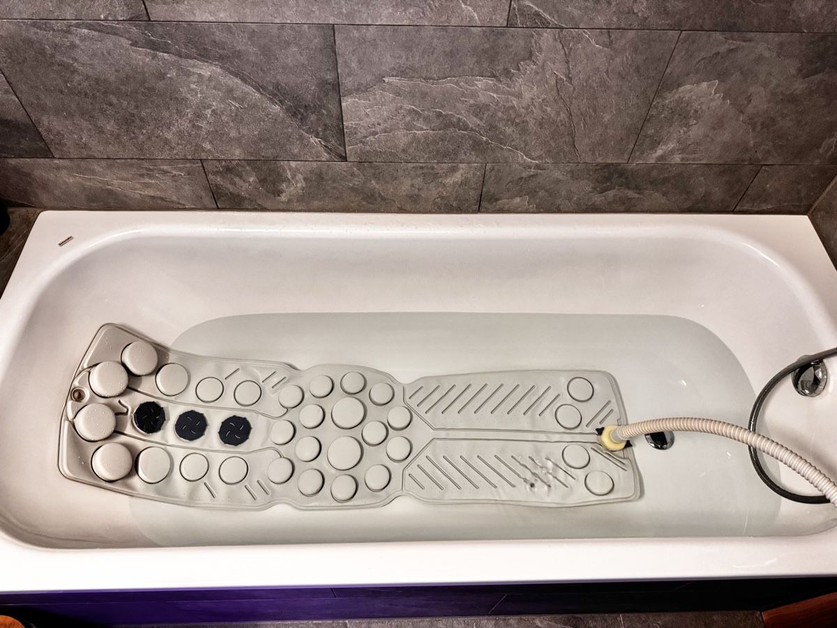 Dispositivi per massaggi: Hydromassage Sprudelmatte – Usato da Eschenbach SG venduto da Kitka01 1