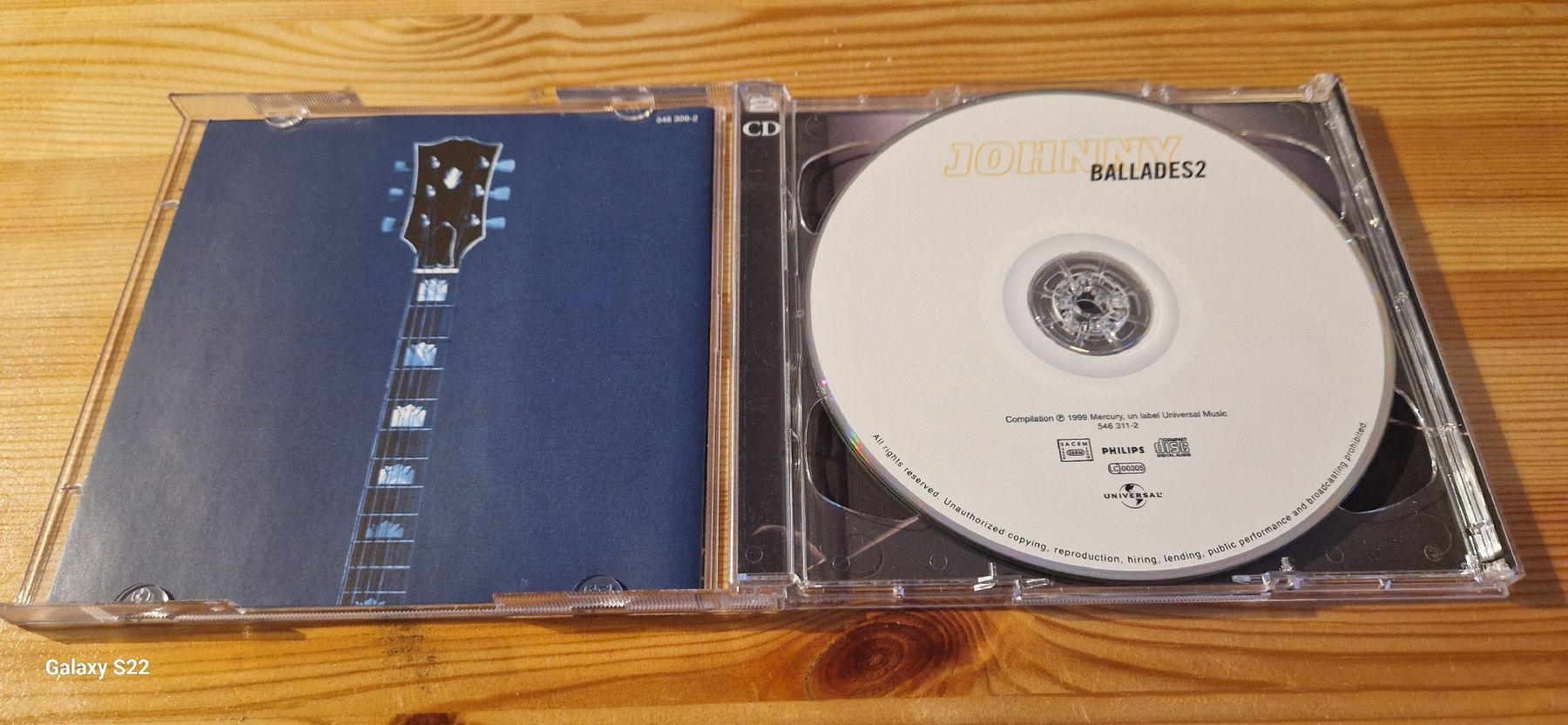 CD: Johnny – Ballades – Usato da Yvonand venduto da CD-KINGDOM 1