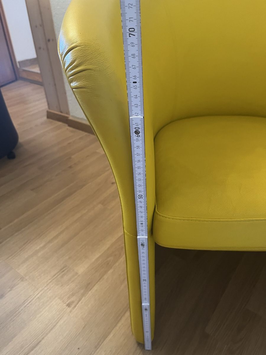 Poltrone: Sessel gelb Kunstleder – Usato da Burgdorf venduto da Calvia 4