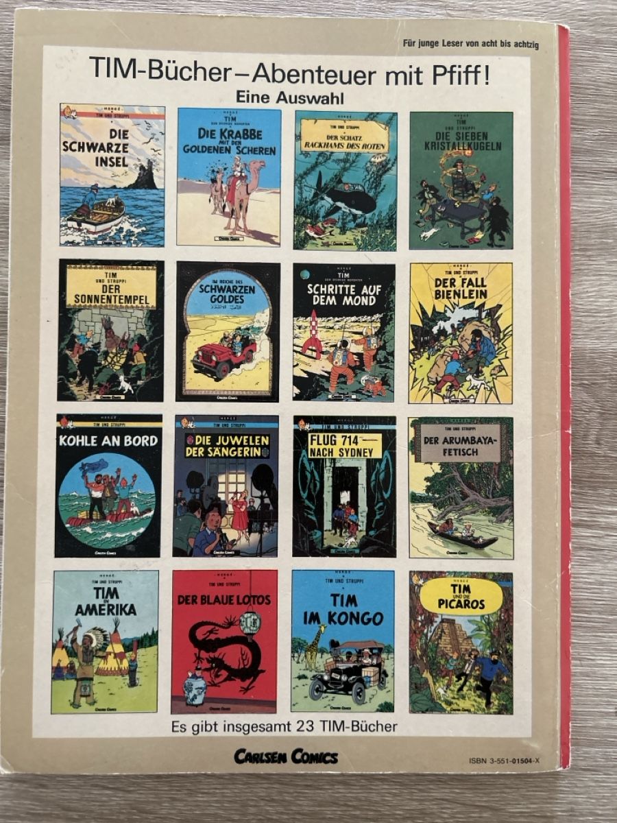 Fumetti: Tim und Struppi - der Sonnentempel – Usato da Pully venduto da Artinka 1