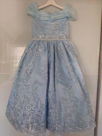 Traumhafte Cinderella Prinzessin Blumenmädchen Kleid