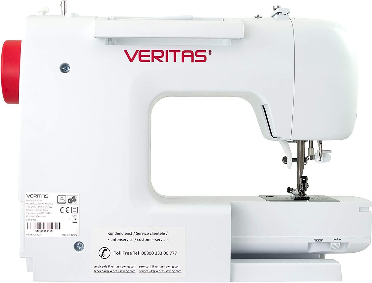 Macchine da cucire: VERITAS Nähmaschine RUBINA – Nuovo e nell'imballaggio originale da Bottighofen venduto da zaap 3