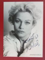 Jennifer Nitsch 1966-2004 Autogramm Fotopostkarte 10x15cm