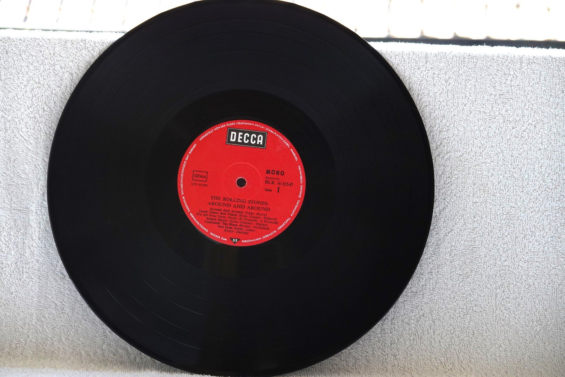 Dischi in vinile: Rolling Stones Around and Around – Usato da undervelier venduto da usc_7wvr 2