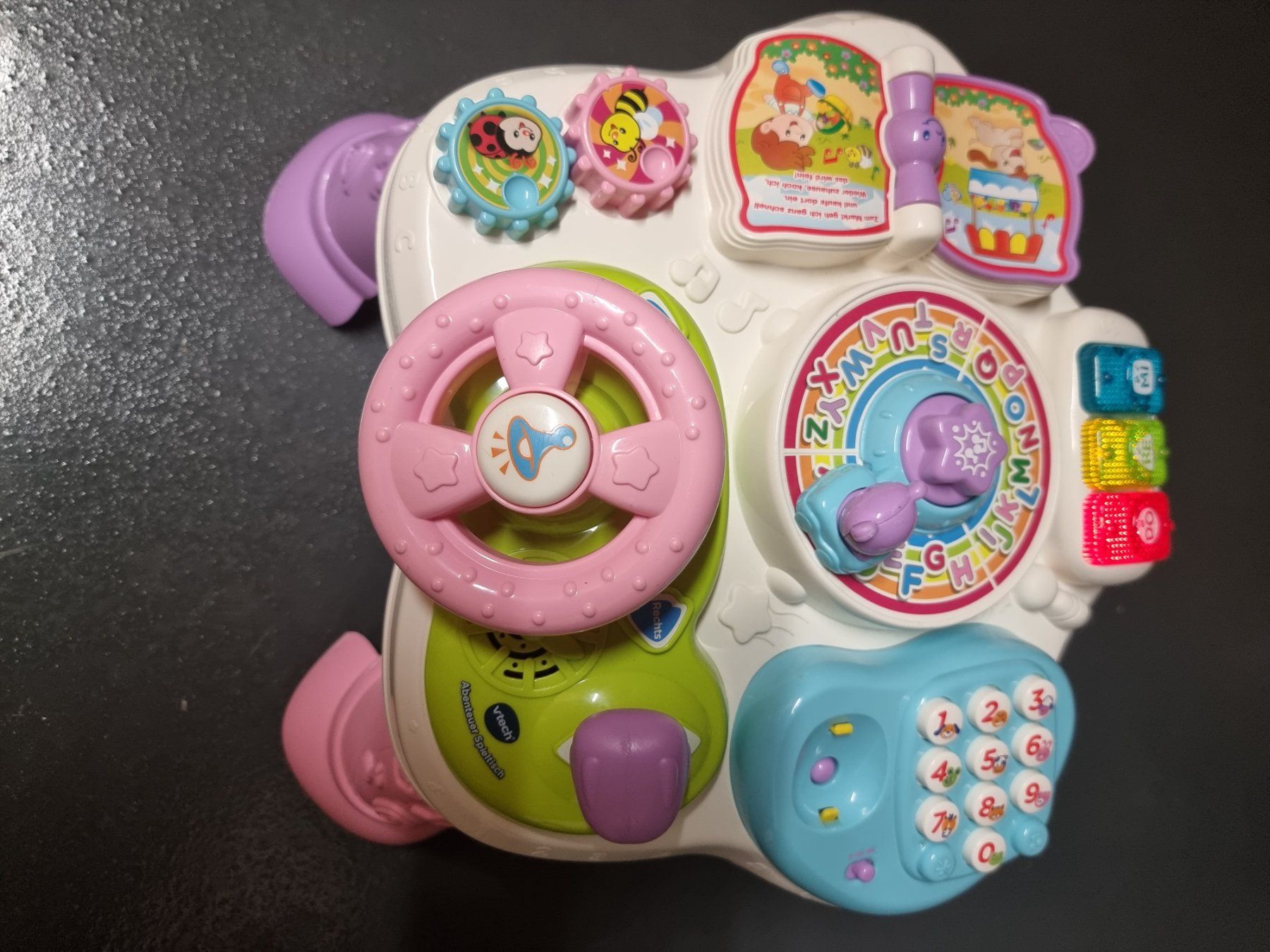Giocattoli: Table d'activité Vtech parlante et musicale - Bébé – Usato da Genève venduto da selmouta