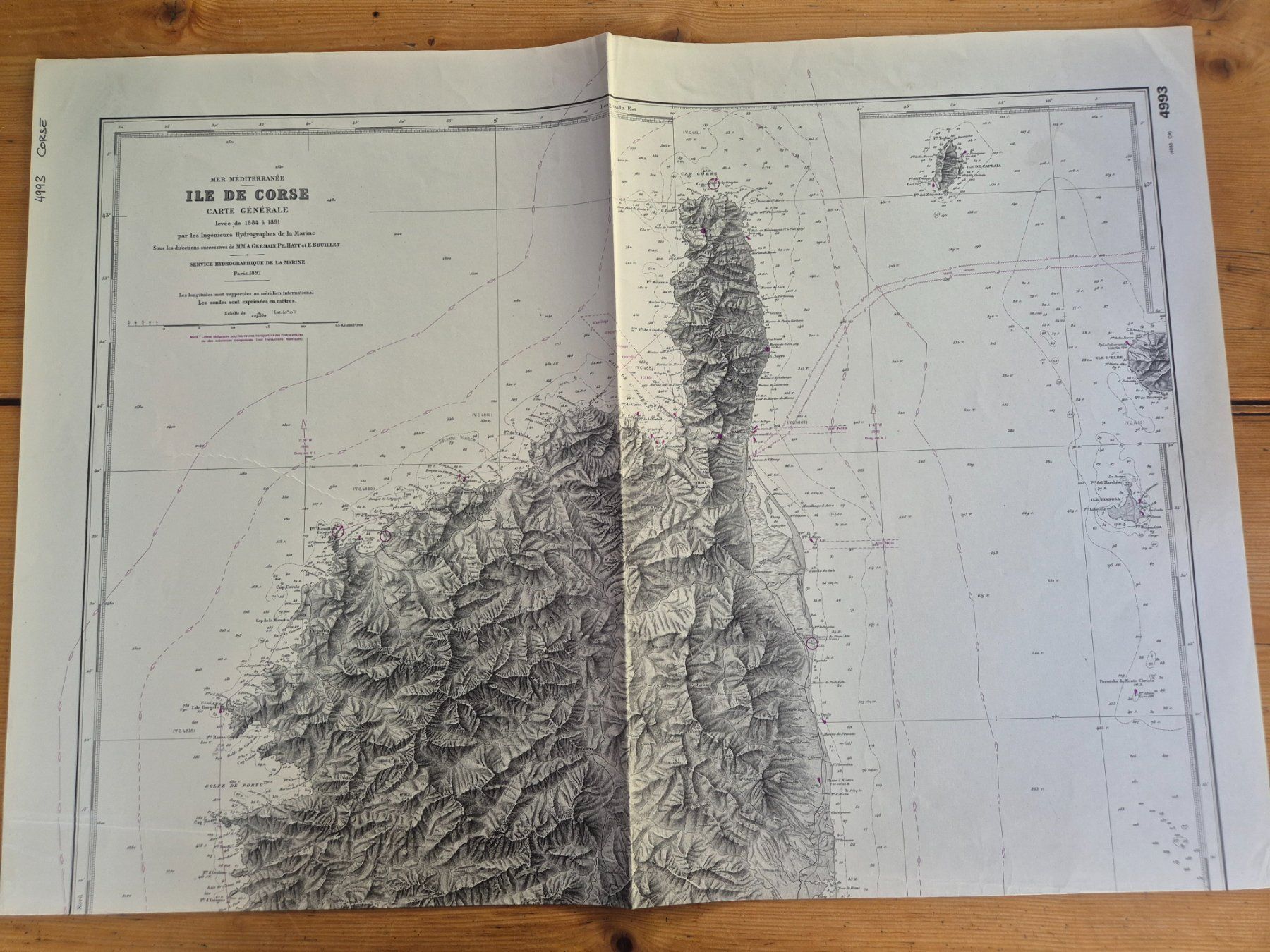 Cartine & Atlanti: CARTES NAVIGATION SHOM – Usato da Versoix venduto da Fmoby 1