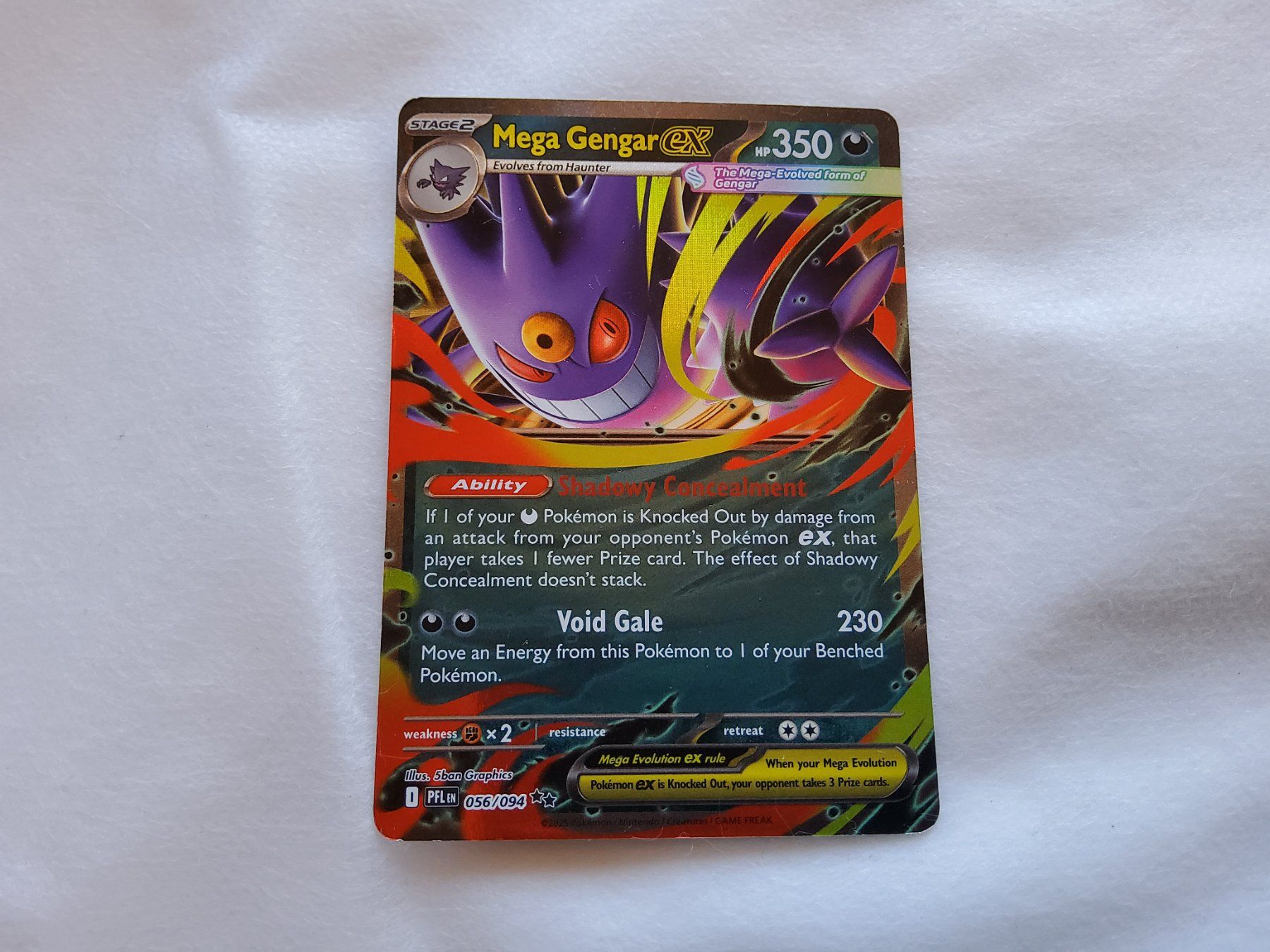 Pokémon Carte collezionabili: Carte Pokémon Méga Gengar EX  – Usato da Malleray venduto da lafoirfouille 4
