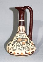 Griechische Vase bzw. Krug mit 2 Gazellen
