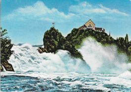 Rheinfall und Schloss Laufen SH