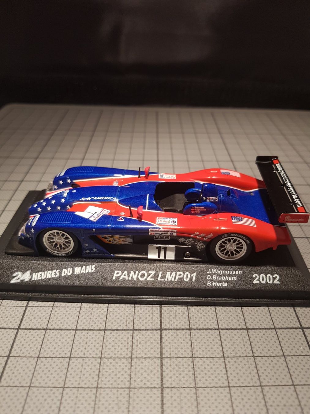 Modellini d'auto: Panoz LMP01 #11 24 Heures du Mans 2002 – Nuovo (secondo la descrizione) da Chézard-St-Martin venduto da AlPat-Collections 1