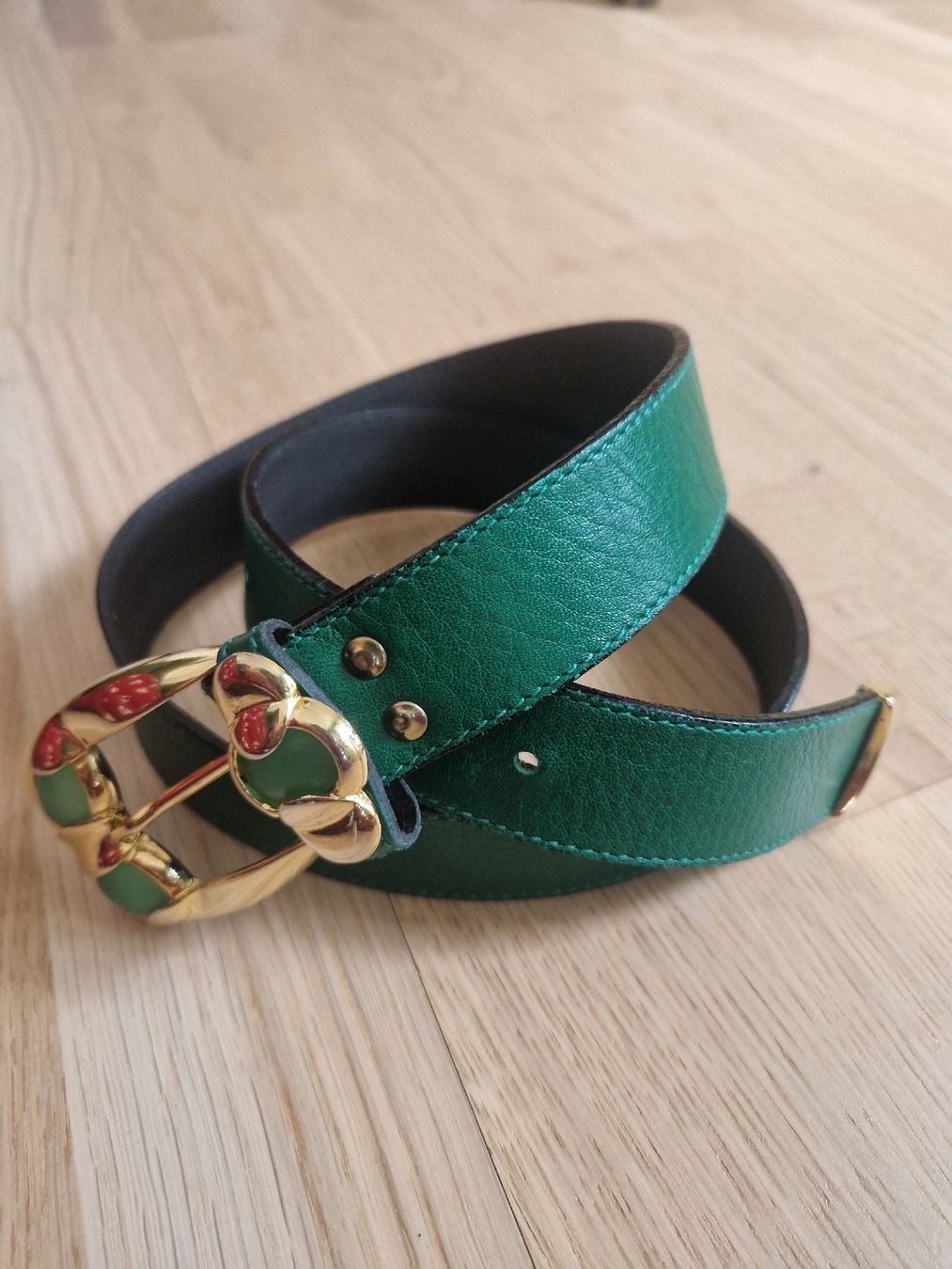Cinture: Vintage leather belt, M – Nuovo (secondo la descrizione) da Denges venduto da elo_2zgb