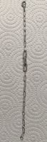 Edelstahl Armband mit Strass von Tchibo, Länge 17-20 cm