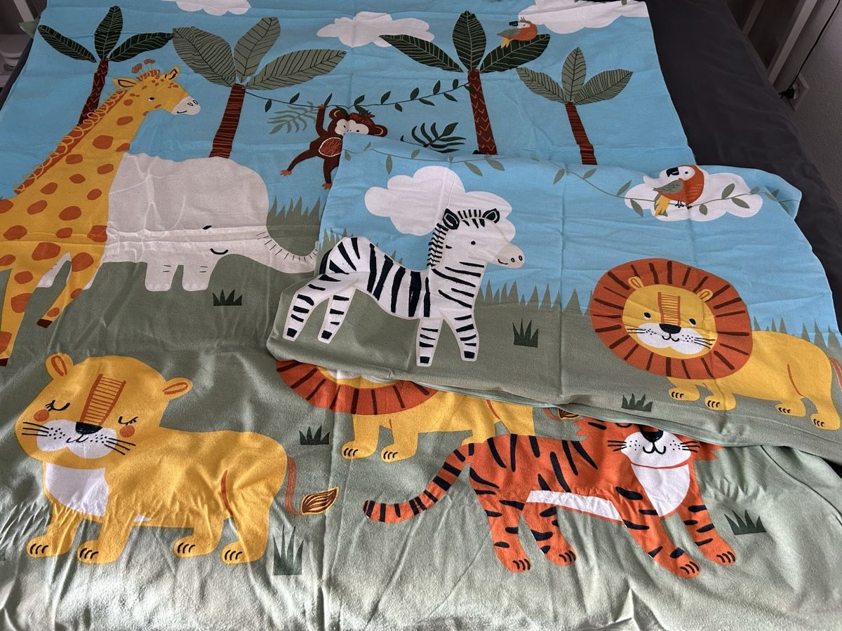 Biancheria da letto: Kinder Bettwäsche mit Tiere – Usato da Boniswil venduto da sim_7zhp 1