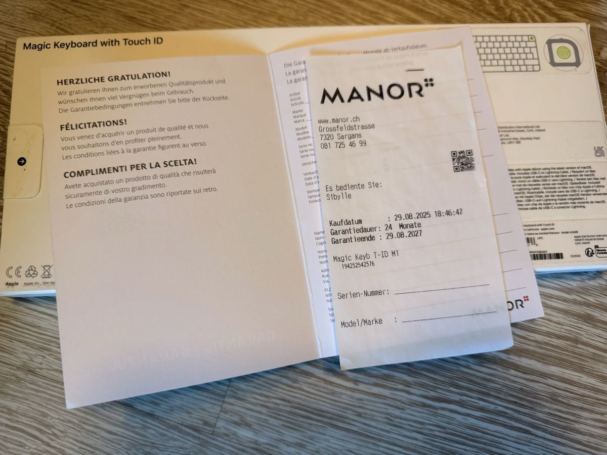 Apple Tastiere: Apple Magic Keyboard with Touch ID new – Nuovo e nell'imballaggio originale da Mels venduto da ifj_8g8c 3