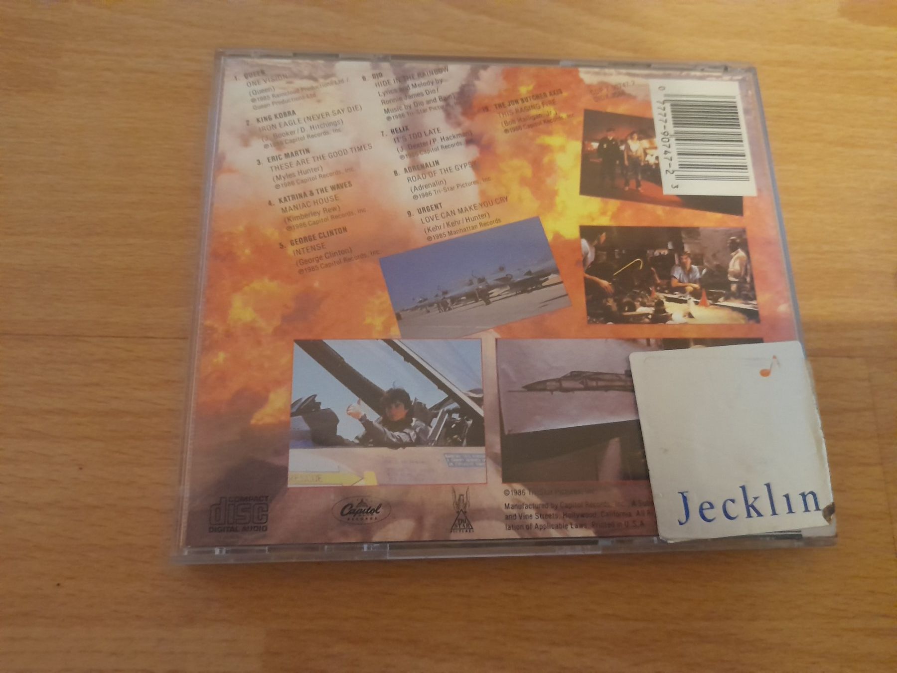 CD: CD Iron Eagle Soundtrack Original – Usato da Lustmühle venduto da chevi03 2