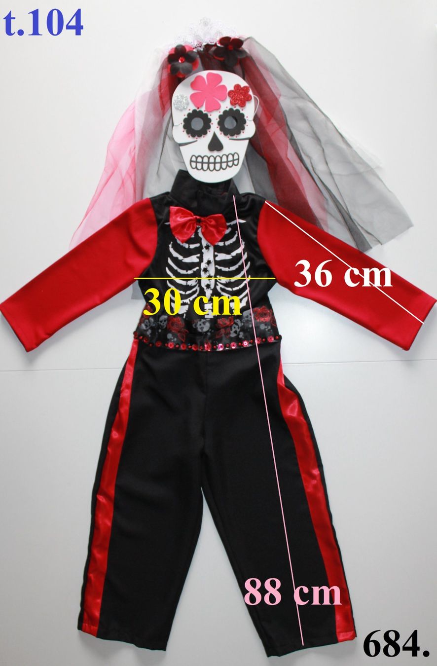 Costumi: Costume squelette / Skelett   t. 104 – Usato da Peseux venduto da CoolShoping 1