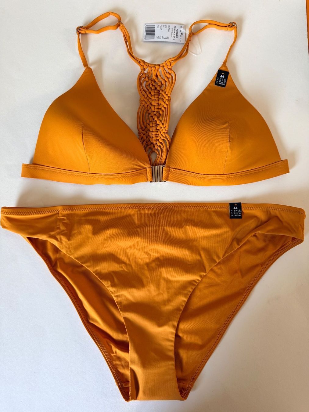 Etam Costumi da bagno & Bikini: ETAM, Bikini FOREVER, Grösse 42, Farbe Orange – Nuovo e nell'imballaggio originale da Rudolfstetten venduto da gst_g7xl