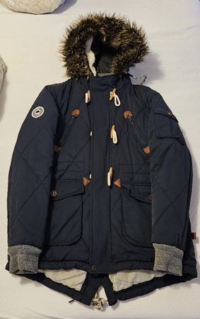 BELLFIELD CLOTHING - Dark Blue Parka (M)