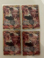 4x One Piece Trading Card Portgas D. Ace EN
