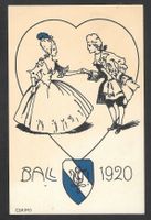 Studentenverbindung Vitodurania Winterthur Ball 1920