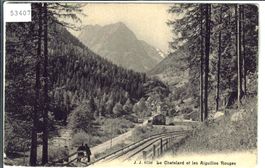 Le Chatelard - Chemin de fer - animee