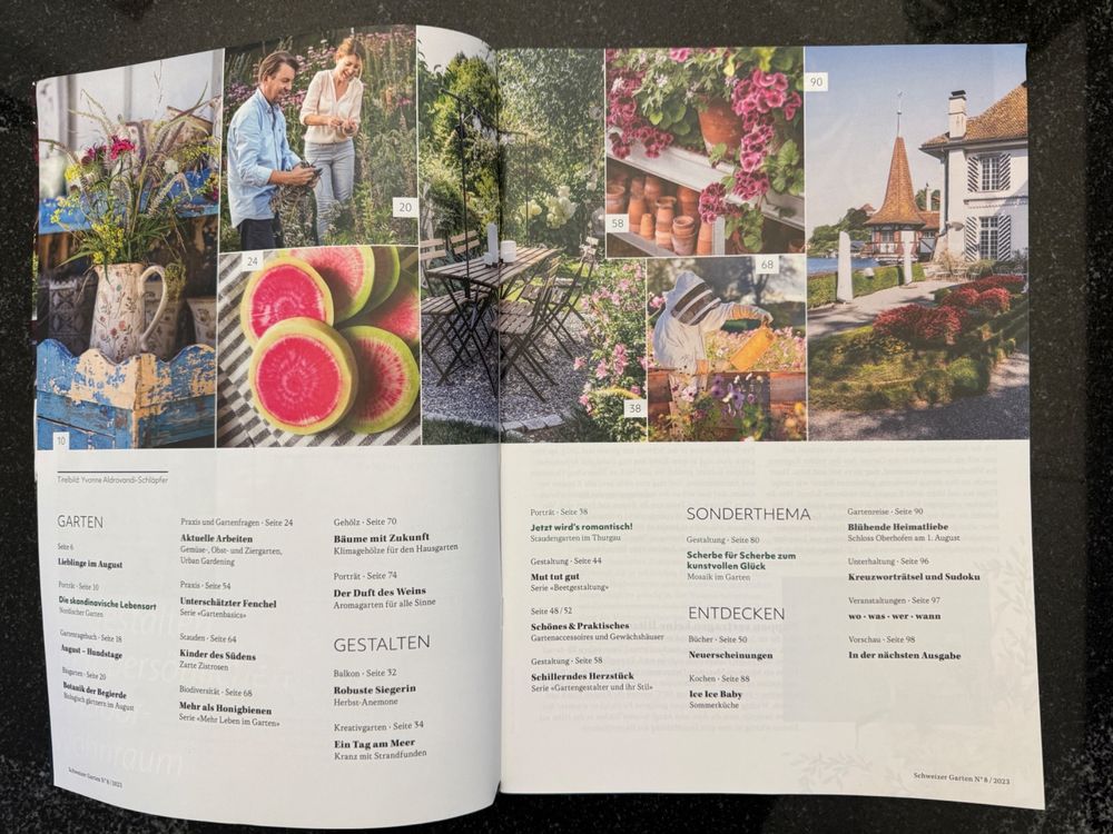 5 x Schweizer Garten Zeitschrift 2023 Kaufen auf Ricardo