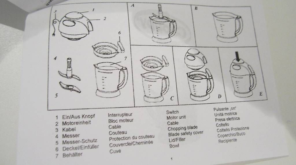 Küchengeräte: Mini Küchenmaschine – Gebraucht aus Therwil von han_27bq 3