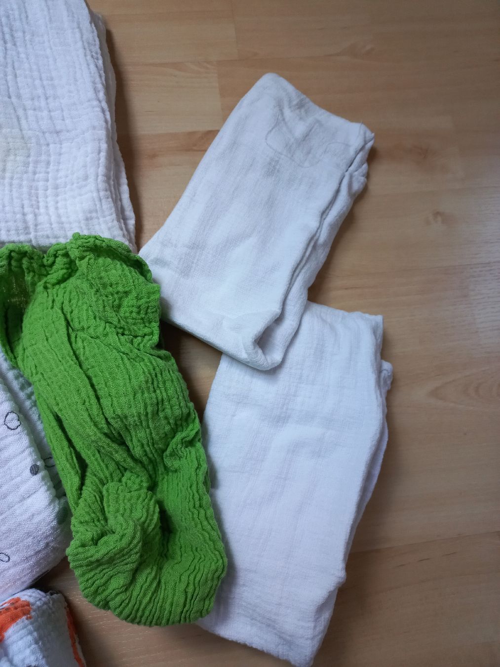 Pasti del neonato: Mulltücher-Set/ Nüschelis – Usato da Salvenach venduto da soleil_27 3