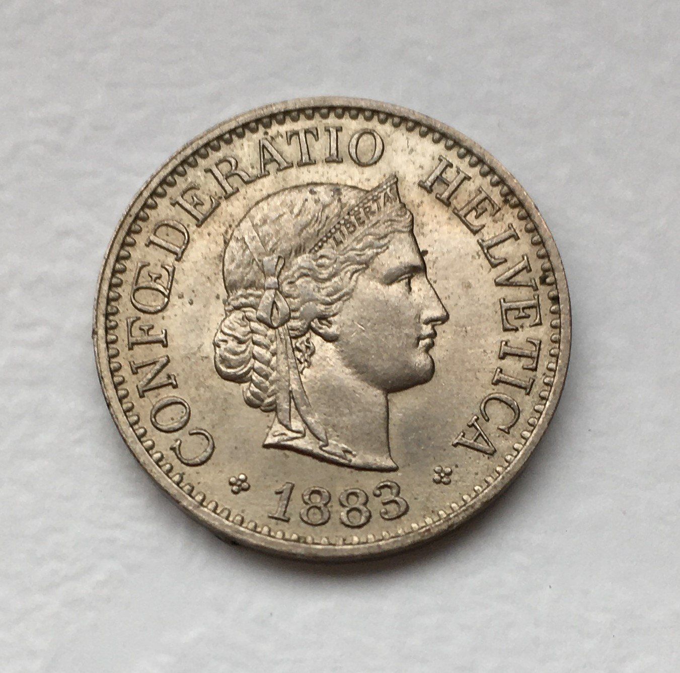 Tutti le monete: 1883 10 Rappen -unz – Nuovo (secondo la descrizione) da Kirchberg SG venduto da Zenhad69