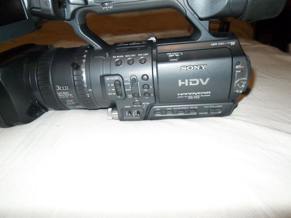 Sony Camcorder: SONY FX1 Semi- professional camera Mini HDV Tape – Gebraucht aus Zuchwil von t.rachel 4