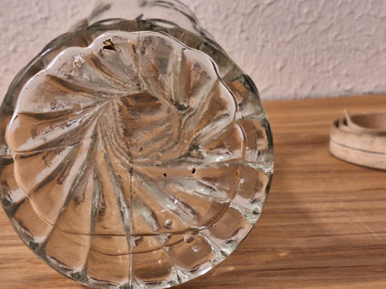 Lampade: Vintage Petrollampe Glas  , mit Docht – Usato da Arlesheim venduto da shopradl 5