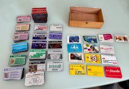 Taxcards Schweiz + Deutschland aus den 80er