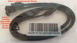 Gigabyte 12CF1-2SAT1B-01R HDD SATA 2 Datenkabel g/g/abgew.
