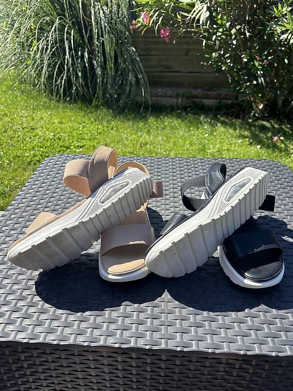 Dosenbach Scarpe da donna: 2 paires sandales Catwalk 38 – Nuovo (secondo la descrizione) da Perroy venduto da barballalla 2