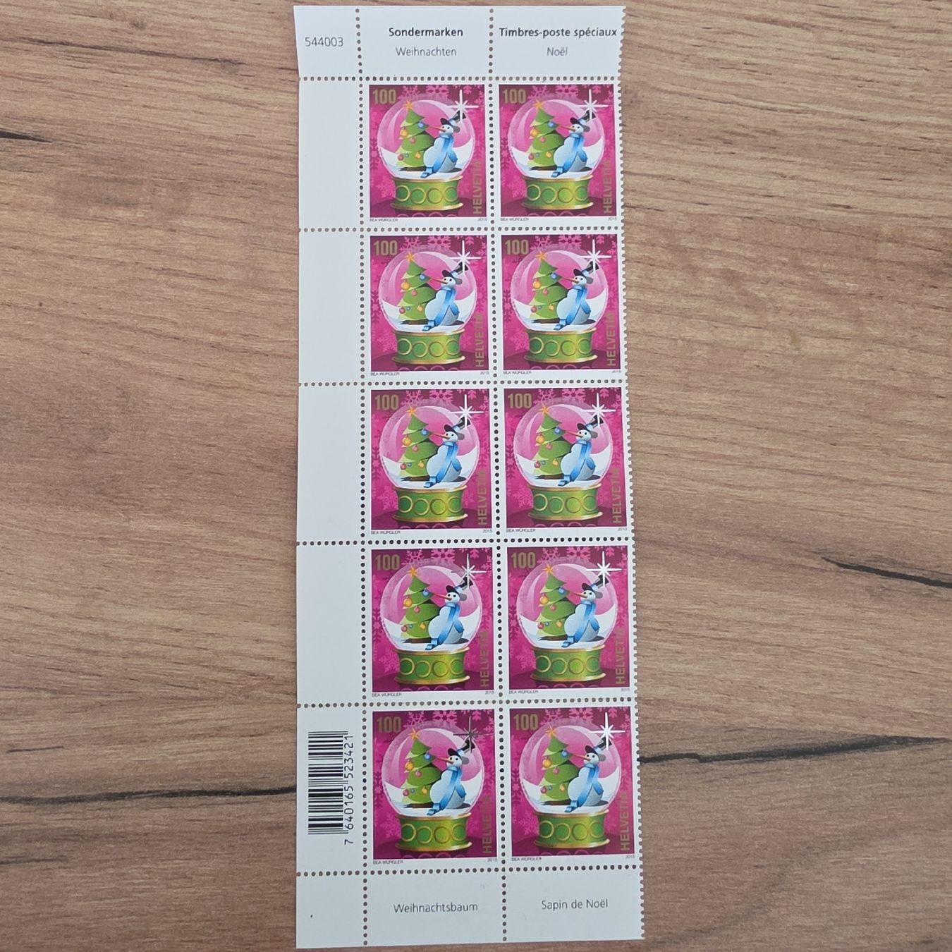 Alle Briefmarken: Briefmarken 100 Fr. Roger Federer Sonderdr. 2007 10 Stk  – Neu (gemäss Beschreibung) aus Mühleberg von iselij 3