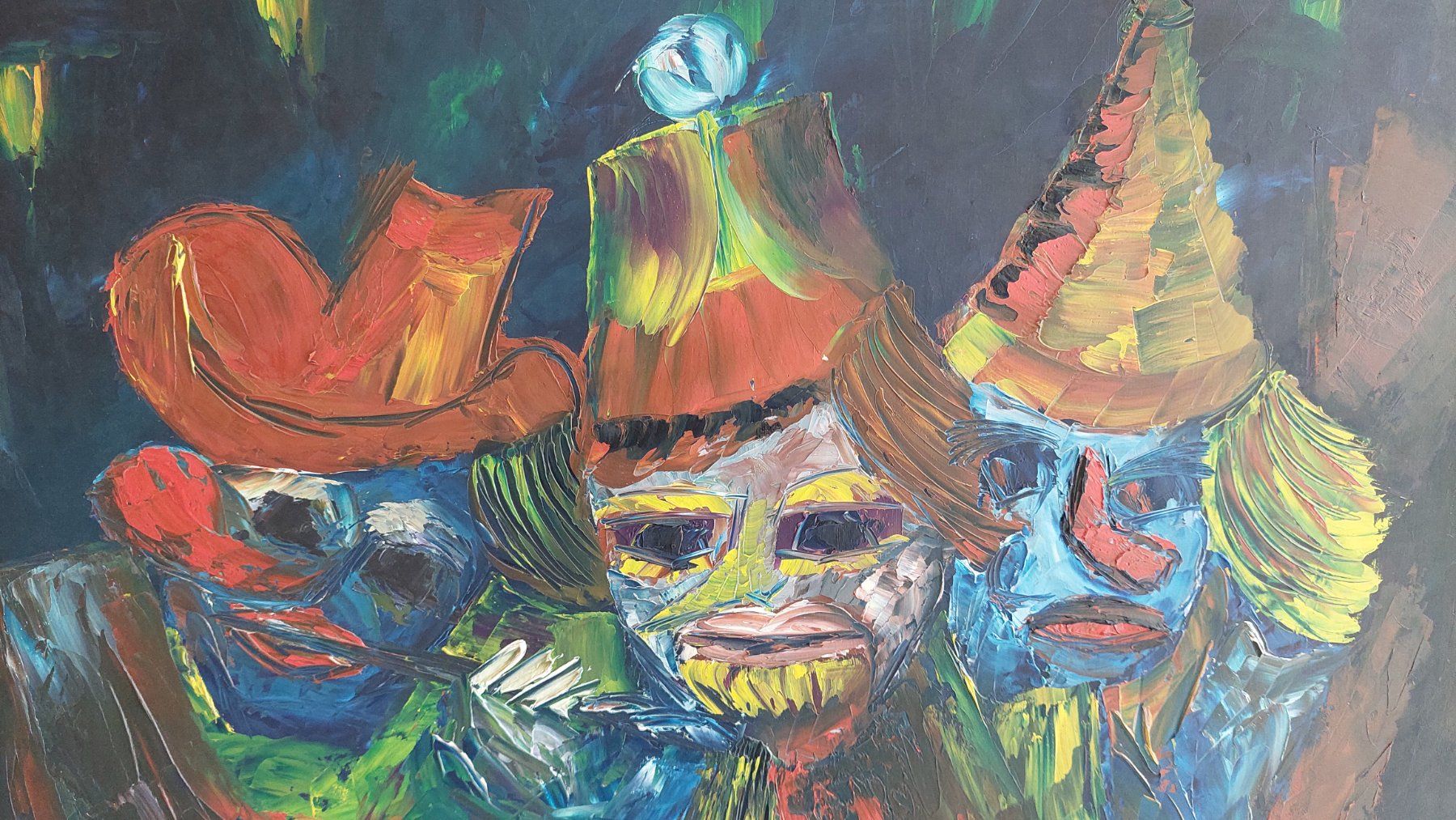 Gemälde: Oelbild von Bruno A.Weber. 1971 – Gebraucht aus Bollingen von Jan07 3