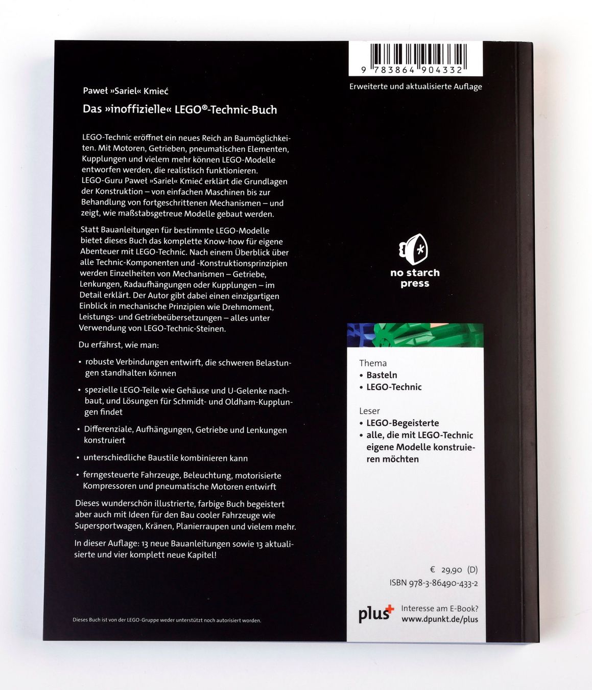 Libri: Das "inoffizielle" LEGO Technic Buch – Nuovo (secondo la descrizione) da Grünenmatt venduto da Lubamira 2